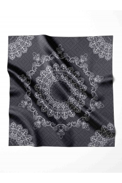 LIMITED EDITION LACEY SQUARE - CHARCOAL